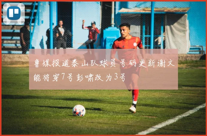 鲁媒报道泰山队球员号码更新谢文能将穿7号彭啸改为3号